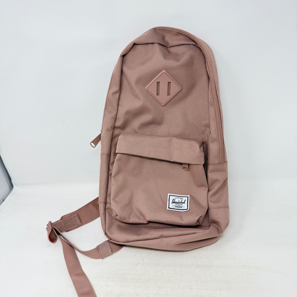 Herschel Heritage Shoulder Bag Ash Rose OS One Size Crossbody Sling Backpack